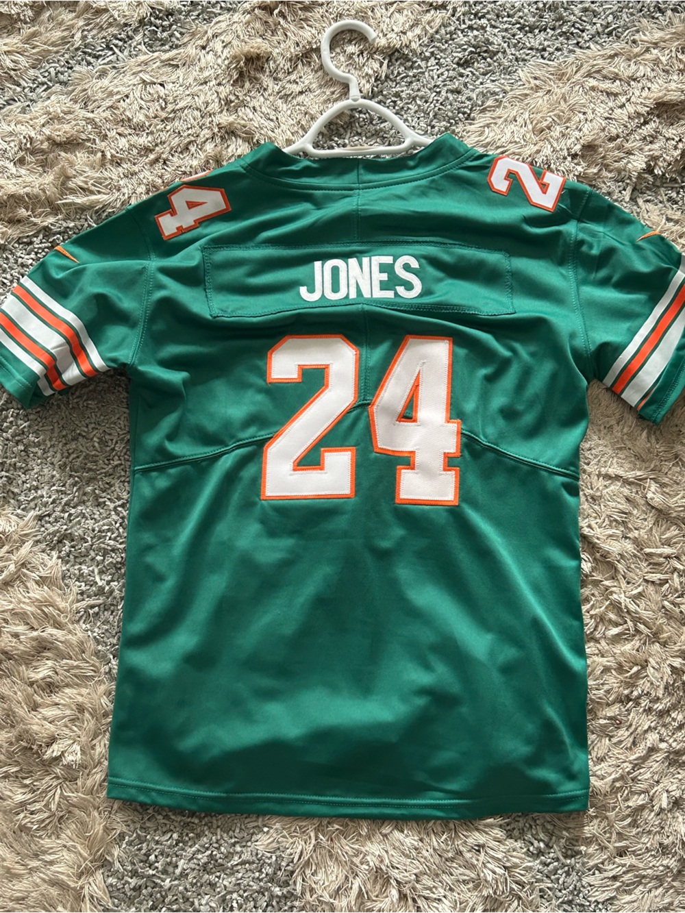 EUC - Miami Dolphins Byron Jones Jersey - Youth XL
